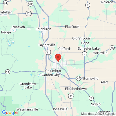 Map to  office in Columbus, IN