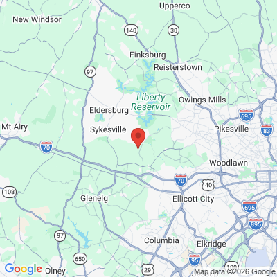 Map to  office in Marriottsville, MD