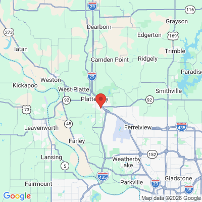 Map to  office in Platte City, MO