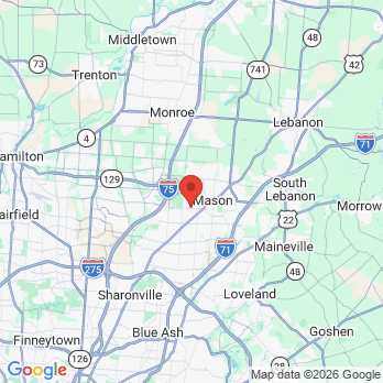 Map to Martin Periodontics - Mason office in Mason, OH