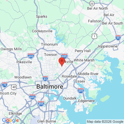 Map to  office in Baltimore, MD