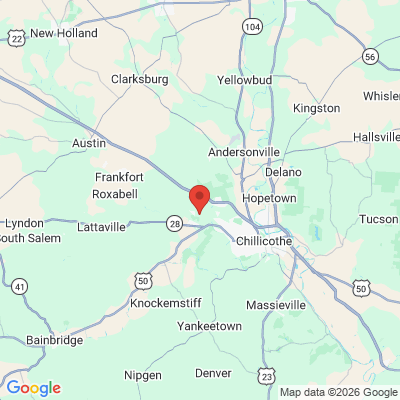 Map to  office in Anderson, OH