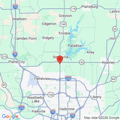 Map to  office in Smithville, MO