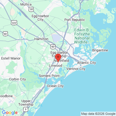 Map to  office in Northfield, NJ