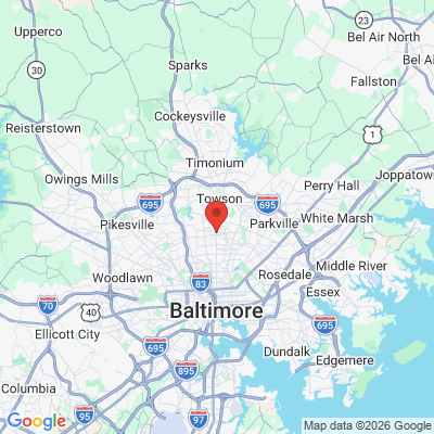Map to  office in Baltimore, MD