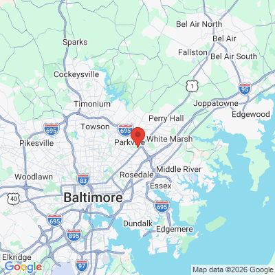Map to  office in Baltimore, MD