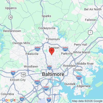 Map to  office in Baltimore, MD