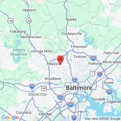 Map to  office in Baltimore, MD