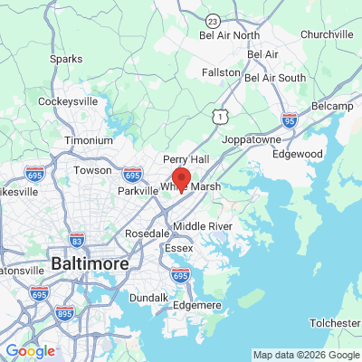Map to  office in Nottingham, MD