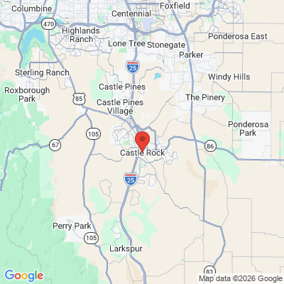 Map to  office in Castle Rock, CO