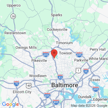 Map to Matthew Wallengren DDS office in Baltimore, MD