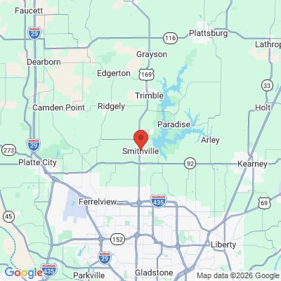 Map to  office in Smithville, MO
