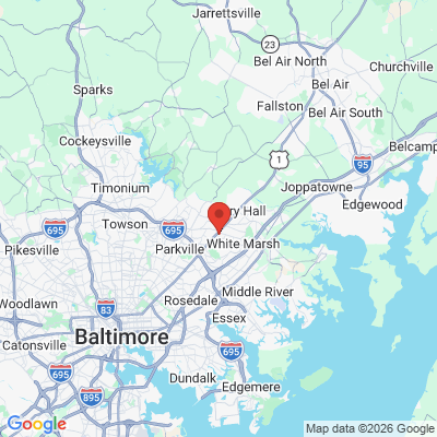 Map to  office in Nottingham, MD