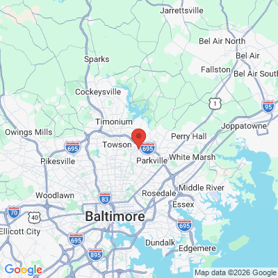 Map to  office in Baltimore, MD