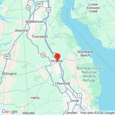 Map to  office in Smyrna, DE