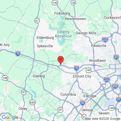 Map to  office in Marriottsville, MD