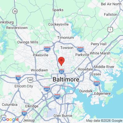 Map to  office in Baltimore, MD