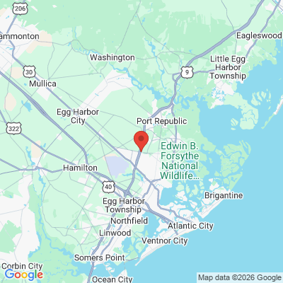 Map to  office in Galloway, NJ