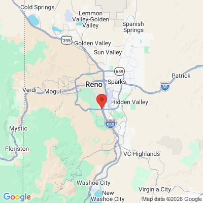 Map to  office in Reno, NV