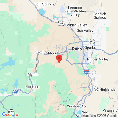 Map to  office in Reno, NV