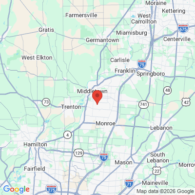 Map to  office in Township Of Liberty, OH