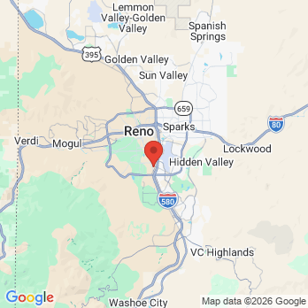 Map to Onsite Dental-Reno/Sparks Convention Center office in Reno, NV