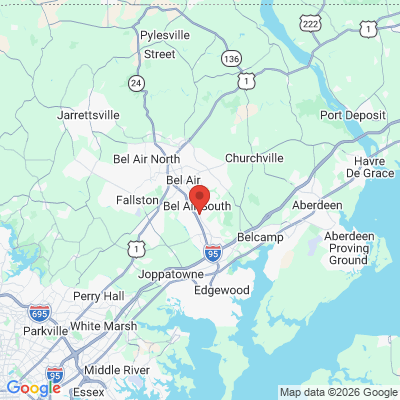 Map to  office in Bel Air, MD