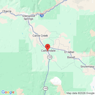 Map to  office in Carbondale, CO