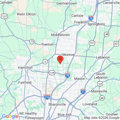 Map to  office in Heartland Dental