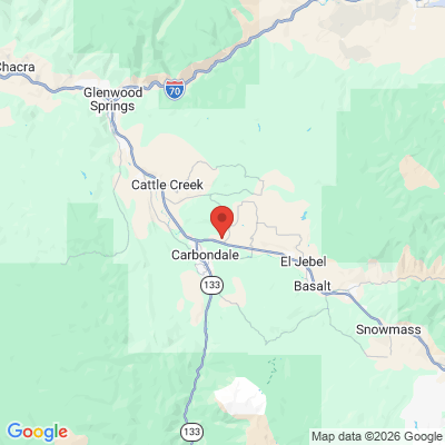 Map to  office in Carbondale, CO