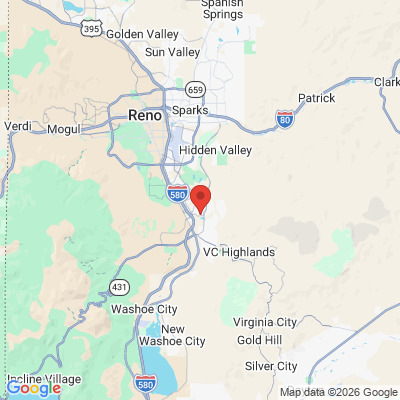 Map to  office in Reno, NV