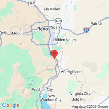 Map to Whites Creek Dental office in Reno, NV