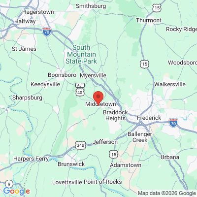 Map to  office in Robinwood Dental Of Middletown