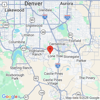 Map to Primary Office office in Highlands Ranch, CO