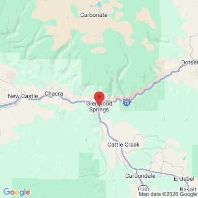 Map to  office in Glenwood Springs, CO