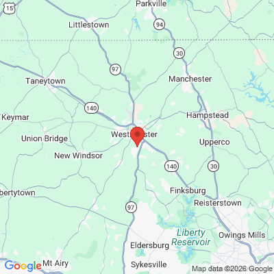 Map to  office in Westminster, MD