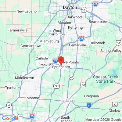 Map to  office in Heartland Dental