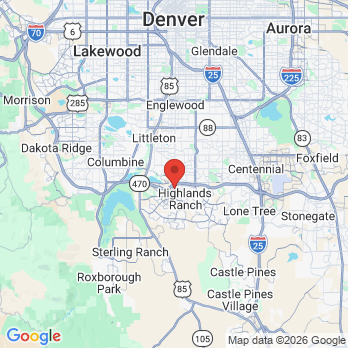 Map to Primary Office office in Hihghlands Ranch, CO