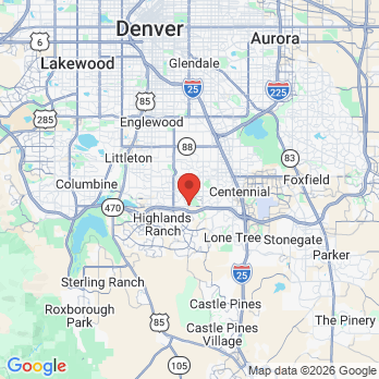 Map to Primary Office office in Centennial, CO