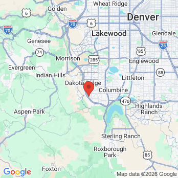 Map to Boyesen Periodontics office in Littleton, CO