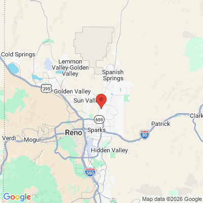 Map to  office in Sparks, NV