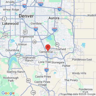 Map to  office in Englewood, CO