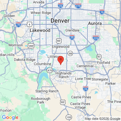 Map to  office in Littleton, CO