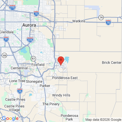 Map to  office in Aurora, CO