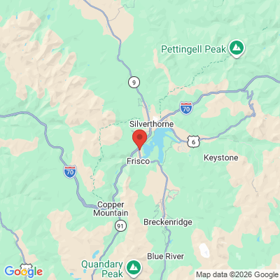 Map to  office in Frisco, CO