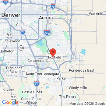 Map to Rankin & Mingle Dentistry office in Aurora, CO