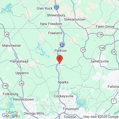 Map to  office in Parkton, MD