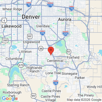 Map to Primary Office office in Greenwood Village, CO