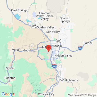 Map to  office in Reno, NV