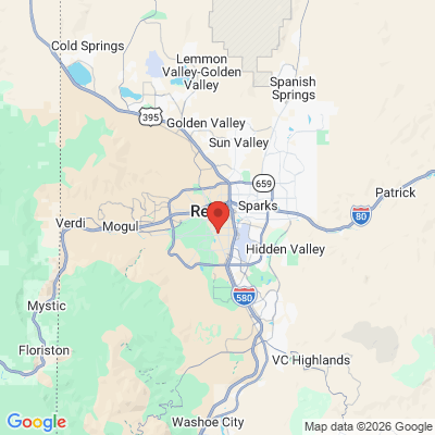 Map to  office in Reno, NV
